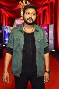 Bobby Simha @ Bharateeyudu 2 Movie Pre-Release Event Stills