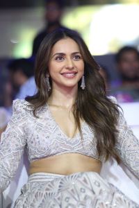 Actress Rakul Preet Singh @ Bharateeyudu 2 Movie Pre-Release Event Stills