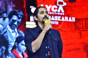 Siddharth @ Bharateeyudu 2 Movie Pre-Release Event Stills