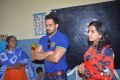 Actor Bharath with wife Jeshly Joshua Photos