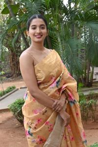 Actress Bhavana Vazhapandal Saree Pics @ MayaLo Trailer Launch