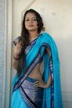 Bhavya Chowdary Hot Saree Pictures