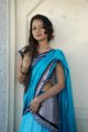 Bhavya Chowdary Hot Saree Pictures