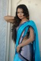 Bhavya Chowdary in Saree Stills