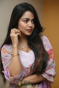 Actress Bhavya Sri Images @ Bagundi Movie Press Meet