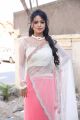 Actress Bhavya Sri Hot Images in Transparent Saree