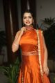 Actress Bhavya Sri in Orange Dress Hot Pics