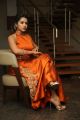 Actress Bavyasri Hot Pics in Orange Dress