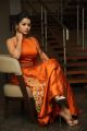 Actress Bavyasri Hot Pics in Orange Dress