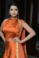 Actress Bhavya Sri Hot Pics in Orange Dress