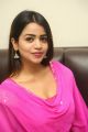 Actress Bhavya Sri Photos in Red And Pink Dress