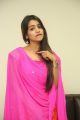 Actress Bhavya Sri in Pink Churidar Dress Photos