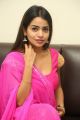 Telugu Movie Actress Bhavya Sri in Pink Dress Photos