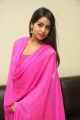 Actress Bhavya Sri Photos in Red And Pink Dress