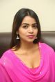 Actress Bhavya Sri Photos in Red And Pink Dress