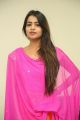 Actress Bhavya Sri in Pink Churidar Dress Photos