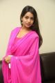 Actress Bhavya Sri Photos in Red And Pink Dress