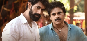 Rana Daggubati, Pawan Kalyan in Bheemla Nayak Movie HD Images