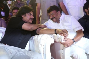 Pawan Kalyan, Talasani Srinivas Yadav @ Bheemla Nayak Pre-Release Event Stills