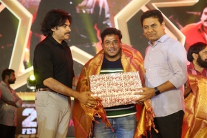 Pawan Kalyan @ Bheemla Nayak Pre-Release Event Stills