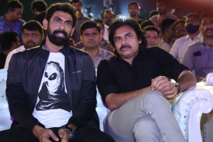 Rana Daggubati, Pawan Kalyan @ Bheemla Nayak Pre-Release Event Stills