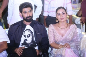 Rana Daggubati, Samyuktha Menon @ Bheemla Nayak Pre-Release Event Stills