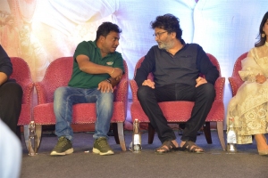 Saagar K Chandra, Trivikram Srinivas @ Bheemla Nayak Movie Thanks Meet Stills