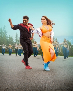 Chiranjeevi, Tamanna in Bhola Shankar Movie HD Images