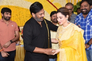 Chiranjeevi, Tamannaah Bhatia @ Bholaa Shankar Movie Opening Stills