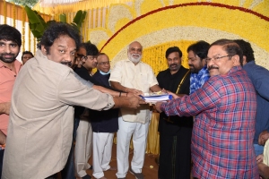 Chiranjeevi @ Bholaa Shankar Movie Opening Stills