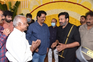 Ramabrahmam Sunkara, Chiranjeevi @ Bholaa Shankar Movie Opening Stills