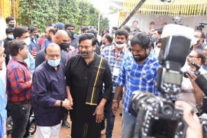 Chiranjeevi @ Bholaa Shankar Movie Opening Stills