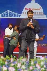 Mega Star Chiranjeevi @ Bholaa Shankar Pre Release Event Stills