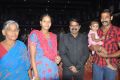 Karate Raja with Wife @ Bhuvana Kaadu Movie Audio Launch Stills