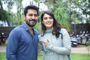 Vijay Antony, Kavya Thapar @ Bichagadu 2 Movie Press Meet Stills