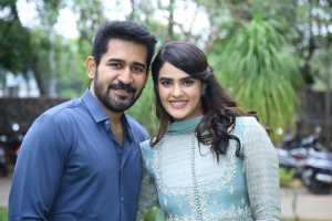 Vijay Antony, Kavya Thapar @ Bichagadu 2 Movie Press Meet Stills