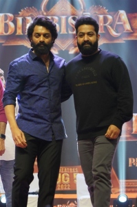 Nandamuri Kalyan Ram, Jr NTR @ Bimbisara Pre Release Event Stills