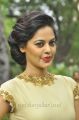 Actress Bindu Madhavi New Pics in Sandal Color Long Gown
