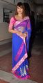 Actress Bipasha Basu Hot Pictures in Blue Faux Georgette Saree