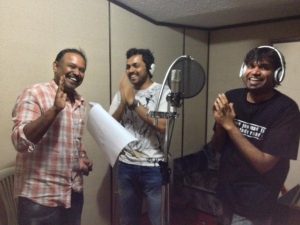Biriyani Movie Song Recording Stills