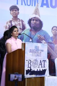 Actress Madhumitha @ Boat Movie Press Meet Stills