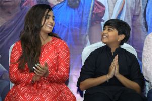 Gouri G kishan, Aakshath Das @ Boat Movie Press Meet Stills