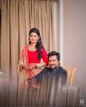 Bobby Simha Reshmi Menon Wedding Reception Stills