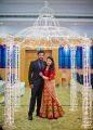 Bobby Simha Reshmi Menon Wedding Reception Stills