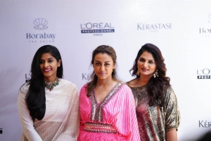 Namrata Shirodkar, Dr. Anu Karjela @ BORABAY Salon Launch Photos