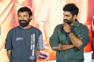 Anil Ravipudi, Raja Goutham @ Brahma Anandam Pre-Release Event Stills