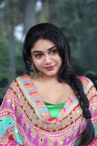 Actress Bramarambika Tutika Stills @ Radhe Krishna Teaser Launch