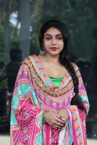 Actress Bramarambika Tutika Stills @ Radhe Krishna Teaser Launch