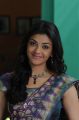 Actress Kajal Hot Saree Stills in Brindavanam