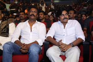 Samuthirakani, Pawan Kalyan @ Bro Movie Pre-Release Event Stills